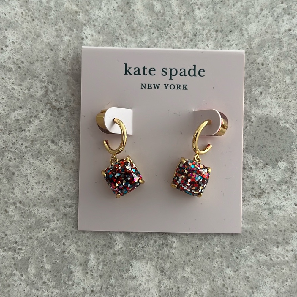 Kate spade colorful earrings!